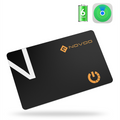 NOVOO Smart Air Tag Ultra-Fin Localisateur d'objets Localisation d'articles Tracker Carte Compatible avec Apple Find My (iOS only)