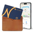 NOVOO Smart Air Tag Traceur Carte Bluetooth Localisateurs d’Objets Ultra-Fin Wallet Tracker Compatible avec Apple Localiser (iOS Uniquement) pour Portefeuille Clés Bagages Valise