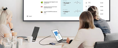 NOVOO Stations d'accueil USB C Double Moniteur, Dokcing Station 8-en-1 Hub USB C vers HDMI 4K 60Hz, PD 100W, Gigabit Ethernet, USB-A, SD/TF, Dock pour Macbook Pro, HP, Dell, Lenovo